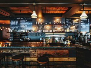 Modern outdoor beer bar with stainless steel taps and refrigeration built DIY - guide for enthusiasts